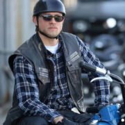 Harley Angel vest Sons of Anarchy genuine leather motorcycle vest men and women plus fat plus size full vegetable tanned cotton sheepskin horse - Image 3