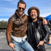 Replica RL Mendoza genuine leather jacket men's lapel multi-pocket washed retro distressed American yellow cowhide leather jacket - Image 2