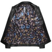 High-end 2025 autumn new genuine leather leather clothing casual motorcycle clothing men's leather jacket wholesale men's motorcycle leather jacket - Image 3