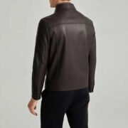 Lei Jun leather jacket same style 2025 spring new genuine leather leather jacket retro men's jacket - Image 4