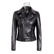 New genuine leather sheepskin jacket women's short slim leather coat - Image 5