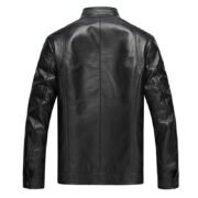 High-end 2025 autumn new genuine leather leather clothing casual motorcycle clothing men's leather jacket wholesale men's motorcycle leather jacket - Image 2