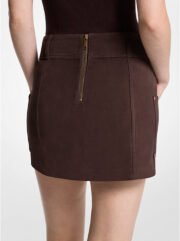 Suede Mini Skirt - Image 2